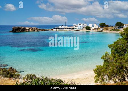 Griechenland, Insel Karpathos, Lefkos Stockfoto