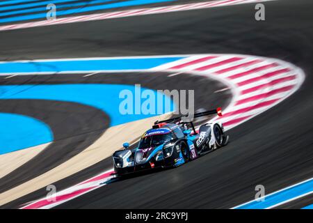 Le Castellet, Frankreich. 13. Juli 2023. 31 WOLFF Jacques (Fra), DOQUIN Antoine (Fra), MICHAL Fabien (Fra), Racing Spirit of Lemans, Ligier JS P320 - Nissan, Action während der 2. Runde des Michelin Le Mans Cup 2023 auf der Rennstrecke Paul Ricard vom 14. Bis 16. Juli 2023 in Le Castellet, Frankreich – Photo Paulo Maria/DPPI Credit: DPPI Media/Alamy Live News Stockfoto