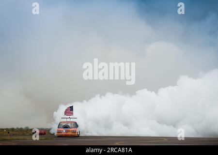 Flash Fire Jet Truck Stockfoto