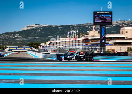 Le Castellet, Frankreich. 13. Juli 2023. 31 WOLFF Jacques (Fra), DOQUIN Antoine (Fra), MICHAL Fabien (Fra), Racing Spirit of Lemans, Ligier JS P320 - Nissan, Action während der 2. Runde des Michelin Le Mans Cup 2023 auf der Rennstrecke Paul Ricard vom 14. Bis 16. Juli 2023 in Le Castellet, Frankreich – Photo Paulo Maria/DPPI Credit: DPPI Media/Alamy Live News Stockfoto