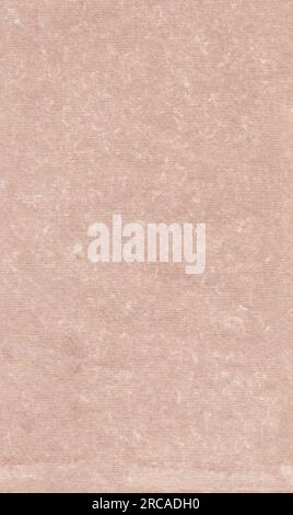 Nahtloses, handgefertigtes, hellbraunes Papier. Vertikaler Hintergrund Stockfoto