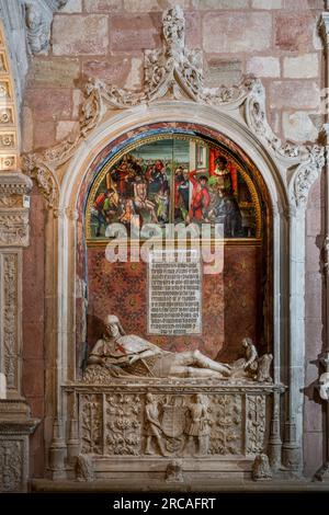 Kapelle der Jungfrau (Cappella del Doncel), Kathedrale Santa María la Mayor, Sigüenza, Guadalajara, Castile la Mancha, Spanien Stockfoto