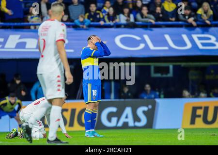 Boca Juniors Spieler Stockfoto