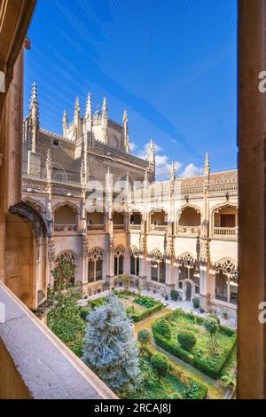 Kloster der Kirche San Juan de los Reyes, Toledo, Kastilien-La Mancha, Spanien Stockfoto