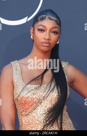 Hollywood, Kalifornien, 12. Juli 2023. Angel Reese bei den ESPY Awards 2023 im Dolby Theatre in Hollywood, Kalifornien, am Mittwoch, den 12. Juli 2023. (Foto von Crash/imageSPACE) Stockfoto