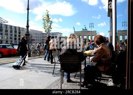 Brandenburger Tor, Berlin, Deutschland Stockfoto
