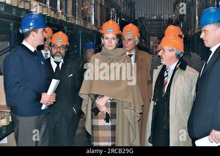 Kopenhagen/Dänemark/07. Dezember 2004/ehemalige Prinzessin und jetzt Königin Mathilde von Belgien besuchten unicef Dänemark (Dateibilder) (Foto.Francis Joseph Dean/Dean Pictures) Stockfoto