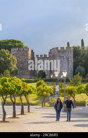 Burg von Vila Vicosa, Vila Vicosa, Evora-Viertel, Alentejo, Portugal Stockfoto