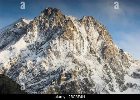 Mont Pelvoux, Ecrins-Nationalpark, Haute Dauphine, Frankreich Stockfoto