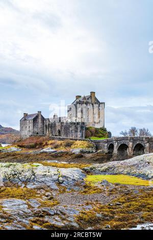 Aufnahmen von der Burg, die während meiner Reise nach Schottland aufgenommen wurden Stockfoto