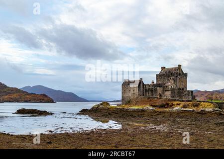 Aufnahmen von der Burg, die während meiner Reise nach Schottland aufgenommen wurden Stockfoto