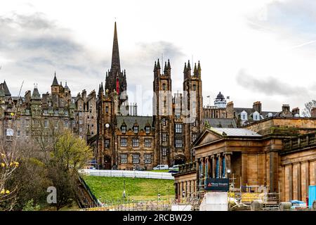 Einzigartige Aufnahmen, die während meiner Reise nach Edinburgh aufgenommen wurden Stockfoto