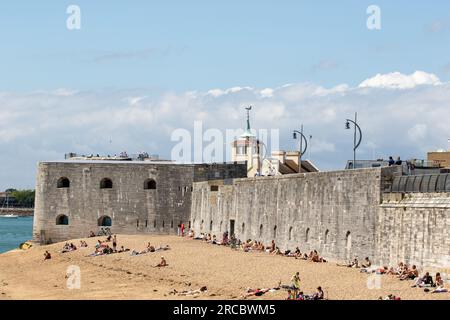 Fantastische Aufnahmen aus Blackpool Stockfoto