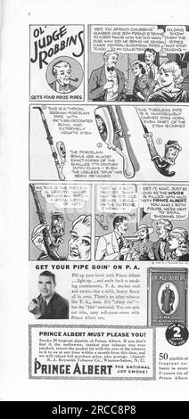 Vintage Time Magazine, 24. August 1936 Ausgabe Werbung, USA Stockfoto
