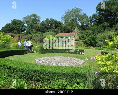 Hoveton Hall Gardens Stockfoto