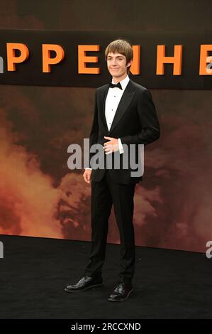 London, Großbritannien. 13. Juli 2023. Francis Bourgeois besucht die Oppenheimer - UK Premiere in ODEON Luxe, Leicester Square, London, Großbritannien. Kredit: Siehe Li/Picture Capital/Alamy Live News Stockfoto