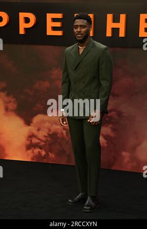 London, Großbritannien. 13. Juli 2023. Tega Alexander besucht die Premiere von Oppenheimer - UK bei ODEON Luxe, Leicester Square, London, Großbritannien. Kredit: Siehe Li/Picture Capital/Alamy Live News Stockfoto