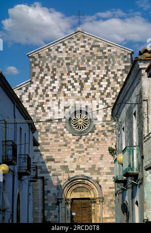 Italien Basilicata Rapolla Kathedrale Santa Maria Assunta Stockfoto