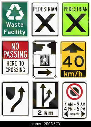 Abfallentsorgungseinrichtung In Kanada. Stockfoto