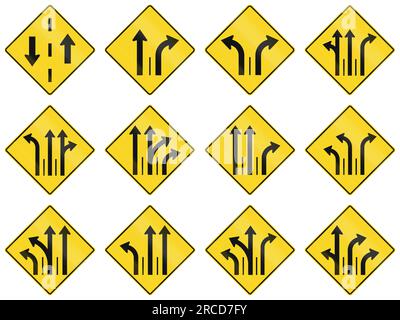 Gegenverkehr In Kanada. Stockfoto