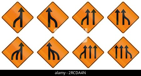 Umgekehrte Kurve In Kanada. Stockfoto