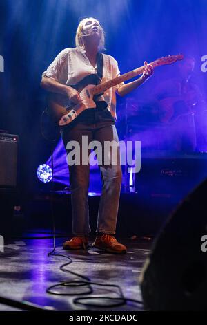 Oslo, Norwegen. 13. Juli 2023. Die amerikanische Folk-Rock-Sängerin, Songwriterin und Musikerin Lissie führt ein Live-Konzert im Rockefeller in Oslo auf. (Foto: Gonzales Photo/Alamy Live News Stockfoto