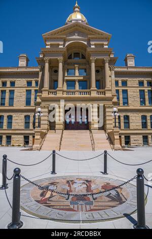 Das Verwaltungszentrum in Cheyenne, Wyoming Stockfoto