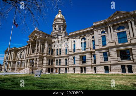Das Verwaltungszentrum in Cheyenne, Wyoming Stockfoto
