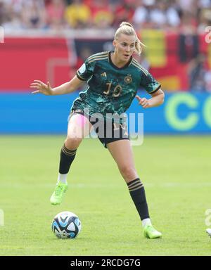 Offenbach, Deutschland. 24. Juni 2023. firo: 06/24/2023, Fußball, Freundschaftsspiel DFB Frauen-Landesspiel Nationalmannschaft Deutschland - Vietnam 2:1 GER Laura Freigang, Single Action, Guthaben: dpa/Alamy Live News Stockfoto