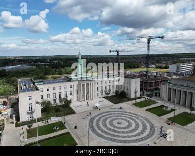 Walthamstow East London, UK-Rathausantenne Stockfoto