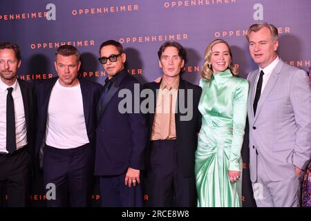 "Oppenheimer" Premiere Im Cinema Le Grand Rex Stockfoto