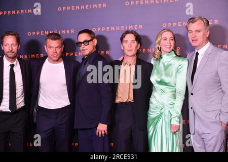 "Oppenheimer" Premiere Im Cinema Le Grand Rex Stockfoto