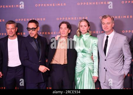 "Oppenheimer" Premiere Im Cinema Le Grand Rex Stockfoto