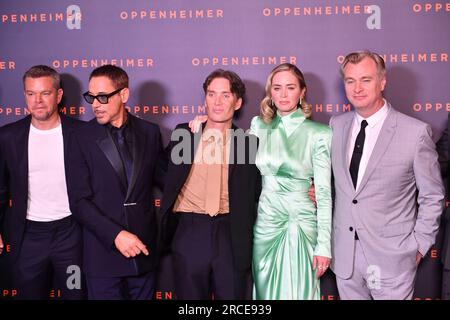 "Oppenheimer" Premiere Im Cinema Le Grand Rex Stockfoto