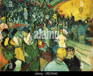 Zuschauer in der Arena bei Arles 1888; Arles, Bouches-du-Rhône, Frankreich, von Vincent van Gogh Stockfoto