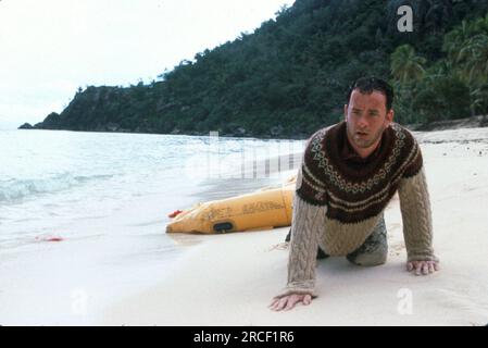 Werfen Sie 2000 Film Tom Hanks weg Stockfoto
