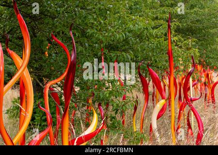 Atemberaubendes Foto der Ornamente in London Stockfoto