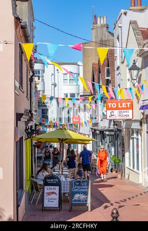 Fantastische Aufnahmen, die im Sommer in Margate aufgenommen wurden Stockfoto