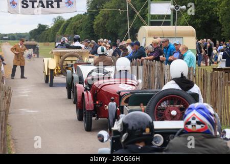 Grimsthorpe Castle Speed Trials, Lincolnshire Stockfoto