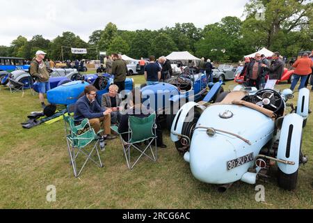 Grimsthorpe Castle Speed Trials, Lincolnshire Stockfoto