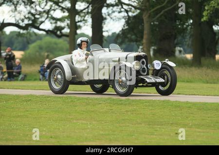 Grimsthorpe Castle Speed Trials, Lincolnshire Stockfoto