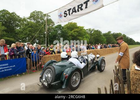 Grimsthorpe Castle Speed Trials, Lincolnshire Stockfoto