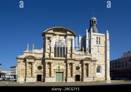 Kathedrale Notre Dame, Le Havre, Normandie, Frankreich Stockfoto