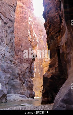 Madaba, Jordanien : (Wadi Mujib) das schönste Tal der Welt neben dem Toten Meer Stockfoto