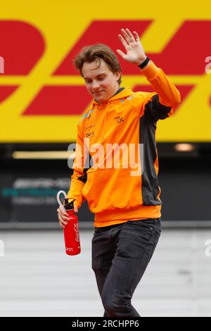 Spielberg, Österreich. Juli 2. 2023. Formel 1: Rolex-Grand-Prix auf dem Red Bull Ring, Österreich. Abbildung: Oscar Piastri (AUS) vom McLaren F1 Team © Piotr Zajac/Alamy Live News Stockfoto