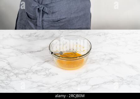 Zitronenkeks mit weißer Schokolade Stockfoto