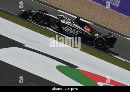 Kevin Magnussen 2023 Aramco Großen Preis Von Großbritannien Stockfoto