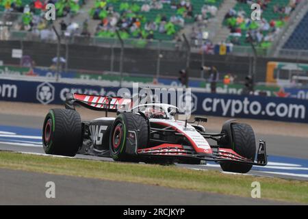 Kevin Magnussen 2023 Aramco Großen Preis Von Großbritannien Stockfoto