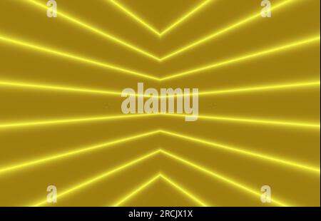 Goldener Hintergrund Spotlight, Rampenbeleuchtung heller Hintergrund für Poster Holiday Designelement Vector Illustration Stock Vektor