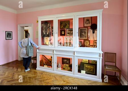 Artstetten, Niederösterreich, Österreich. 05. Juli 2023. Erzherzog Franz Ferdinand Museum in Artstetten Stockfoto